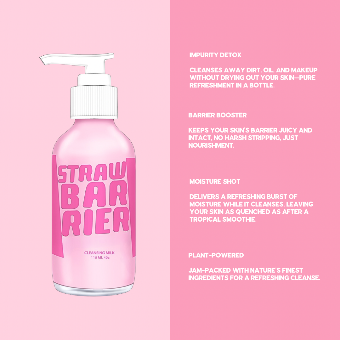 STRAWBARRIER CLEANSING MILK